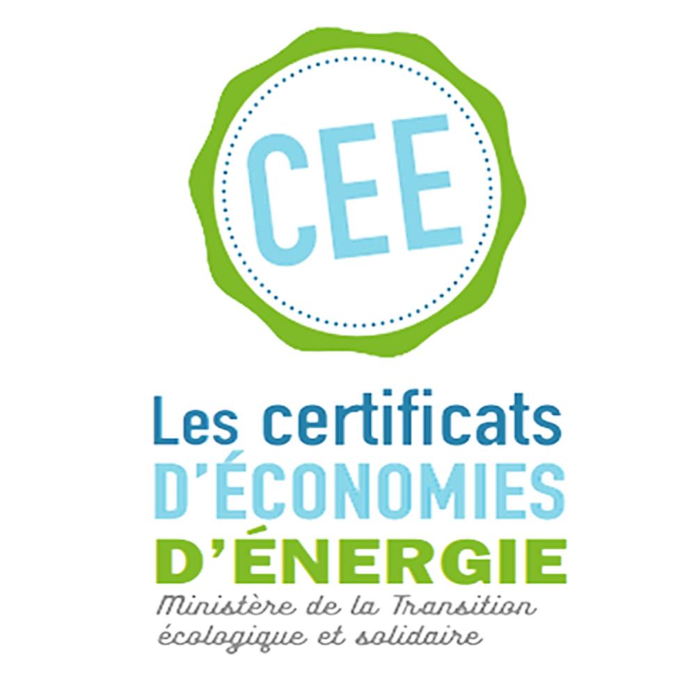 Logo de certificats d'économies d'énergies ou primes CEE Logo de certificats d'économies d'énergies ou primes CEE
