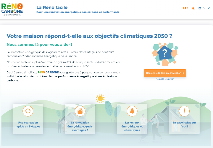 Simulez votre projet, estimez vos économies d'énergie avec RénoCarbone Simulez votre projet, estimez vos économies d'énergie avec RénoCarbone